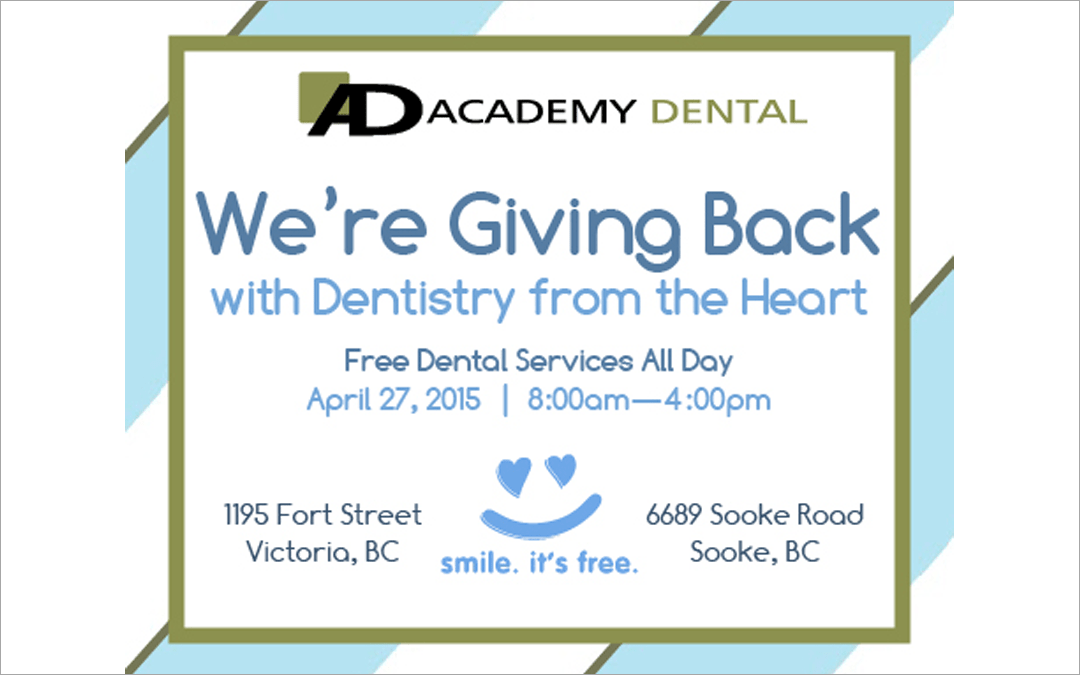 Let’s Celebrate Dentistry from the Heart at Academy Dental
